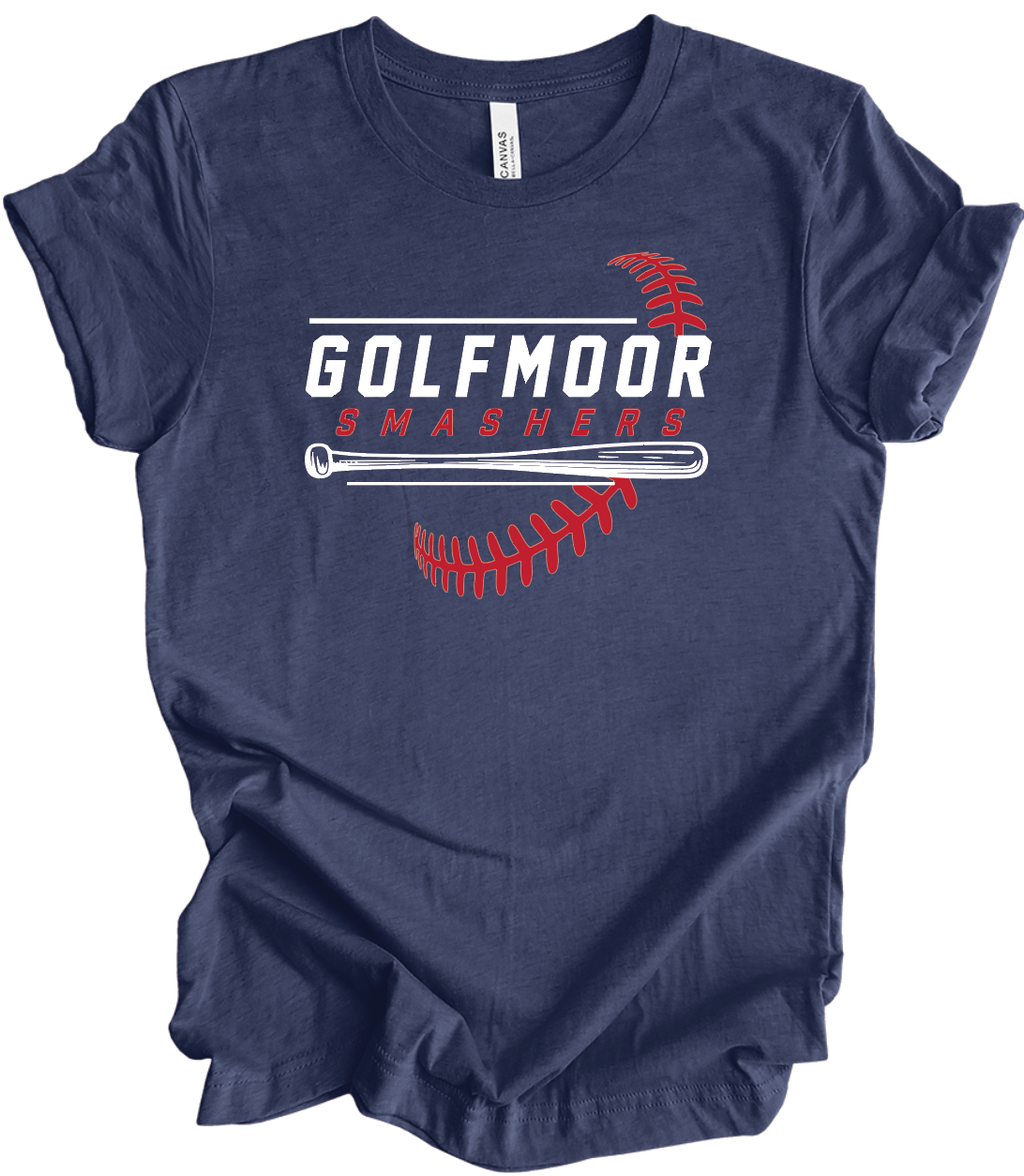Golfmoor Smashers Baseball T-Shirt