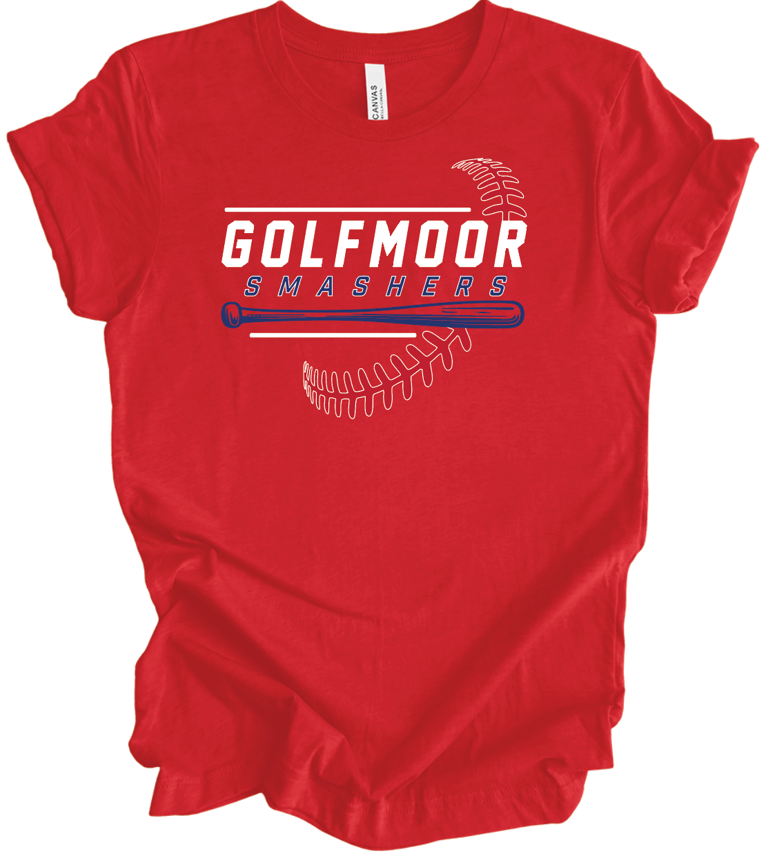 Golfmoor Smashers Baseball T-Shirt