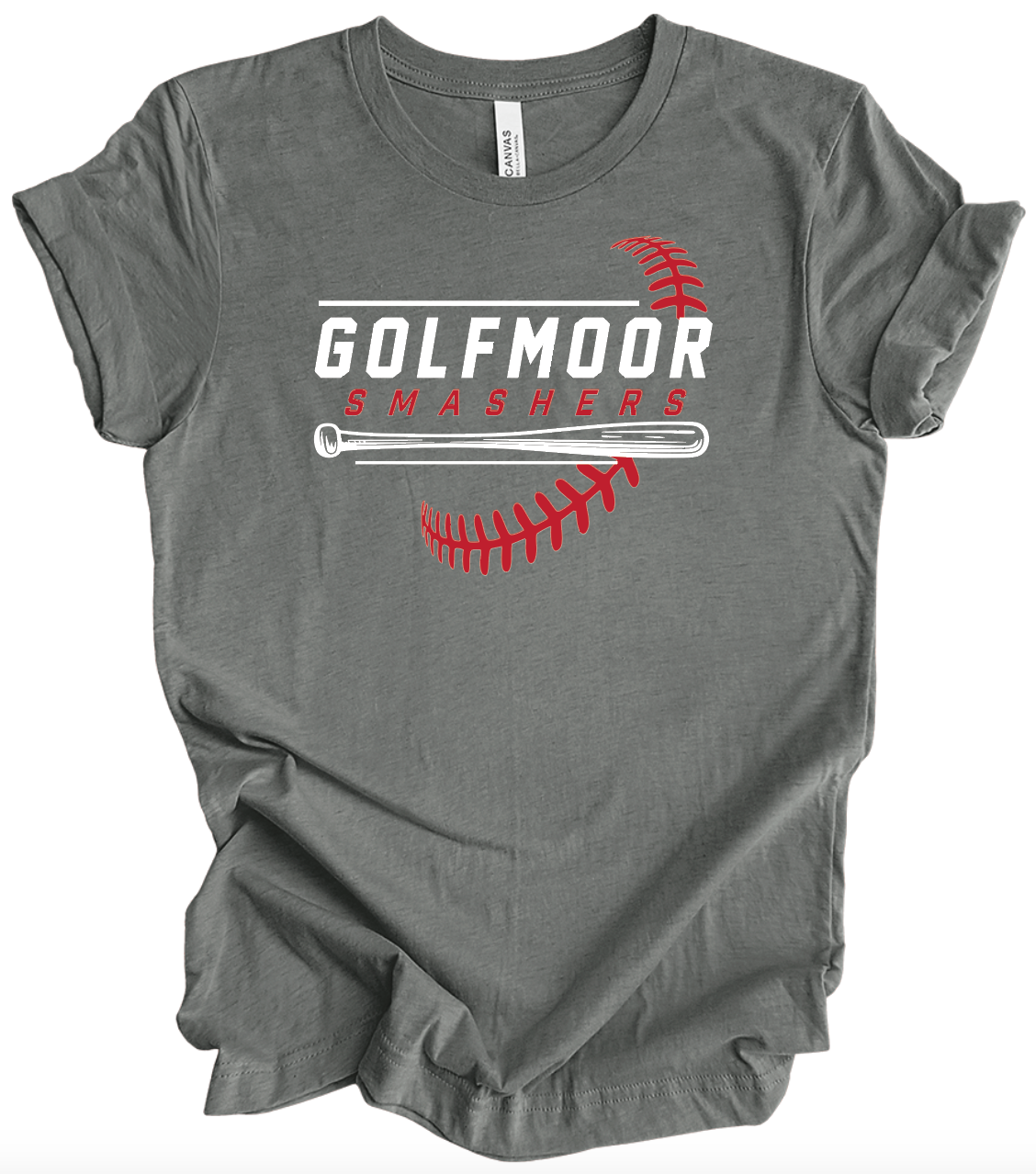 Golfmoor Smashers Baseball T-Shirt