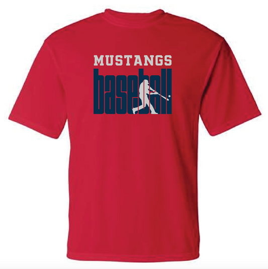 Mustangs Baseball Dry-Fit