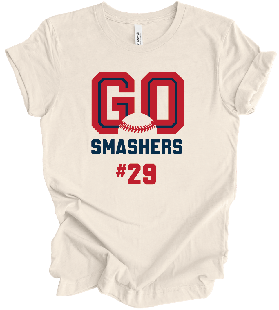 Go Smashers w/ Custom Number