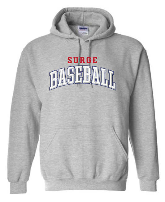 Surge Baseball Grey Hoodie
