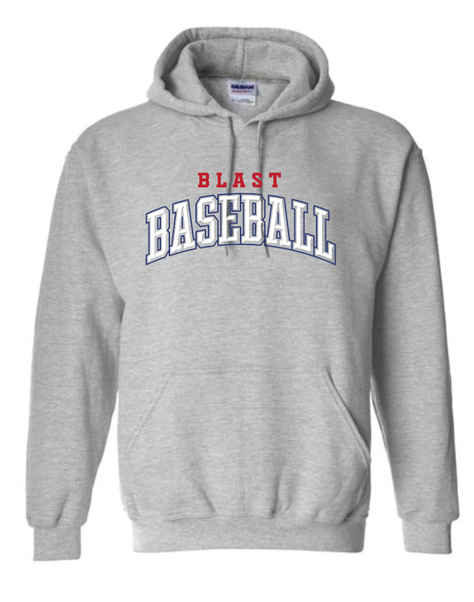 Blast Baseball Grey Hoodie