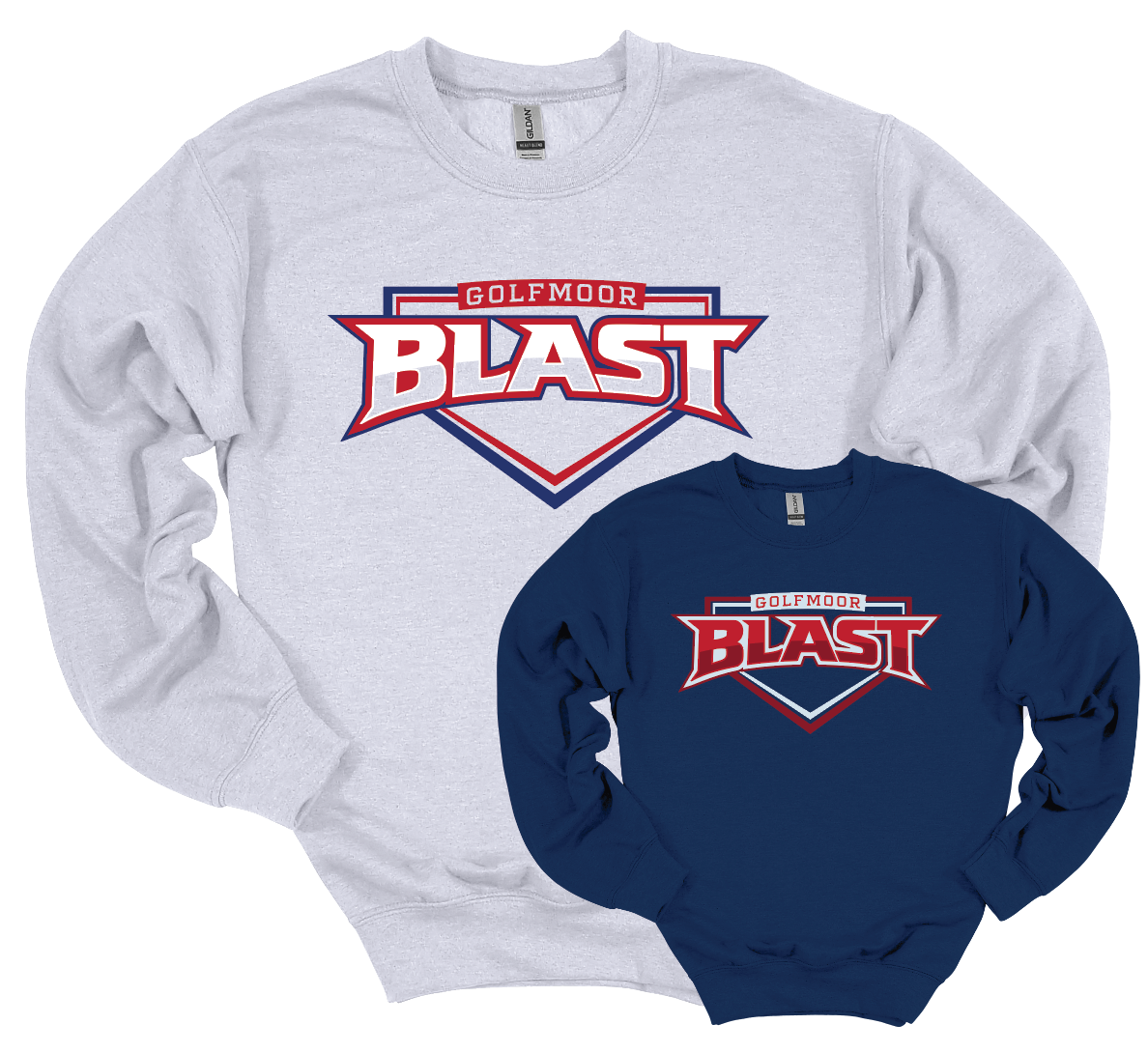 Blast Home Plate Logo Crew Sweatshirt