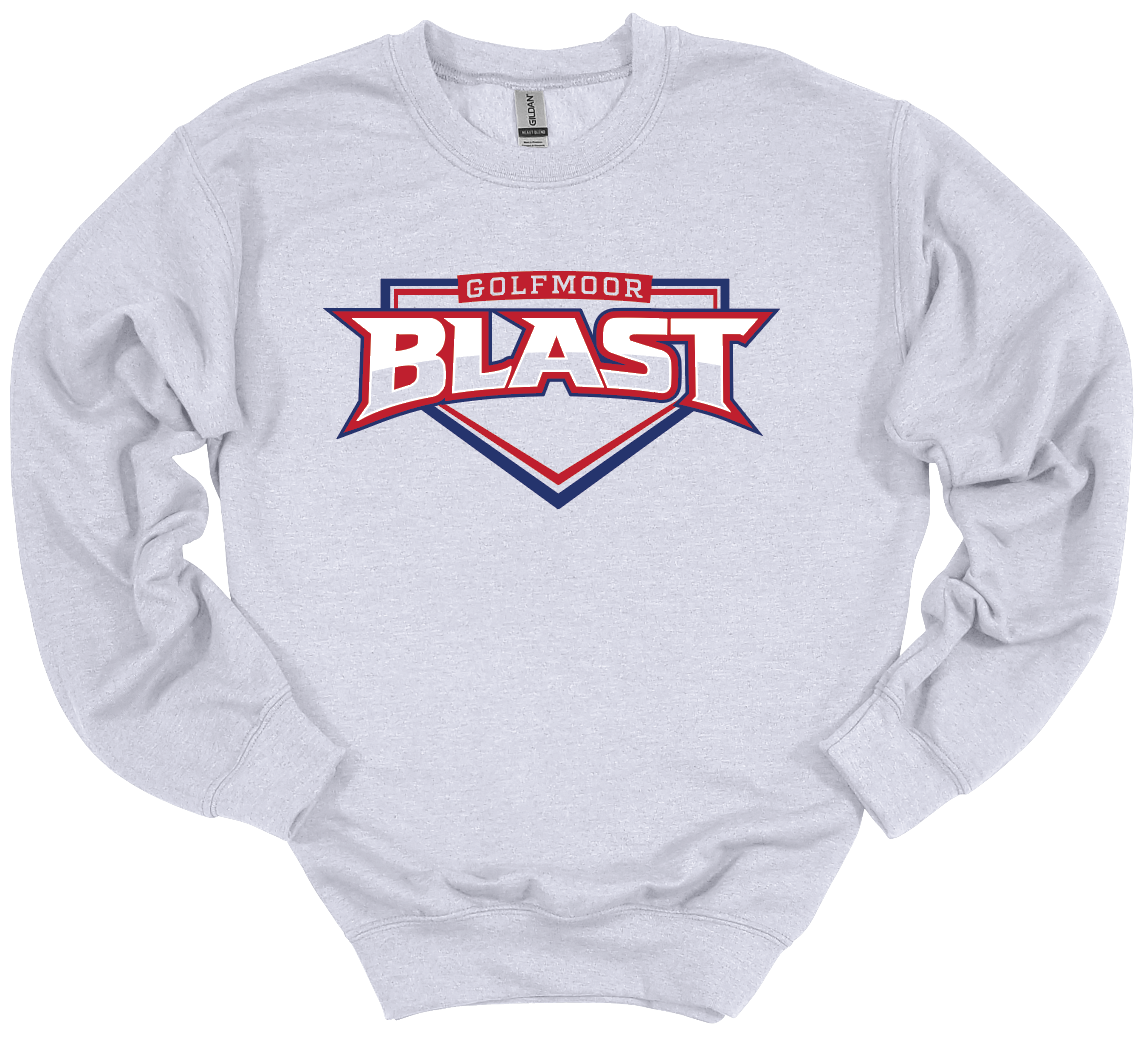 Blast Home Plate Logo Crew Sweatshirt