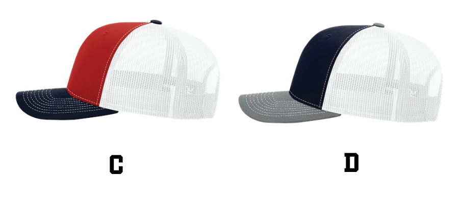 Custom Number Hat - Adult Infinity or Richardson Trucker Hat