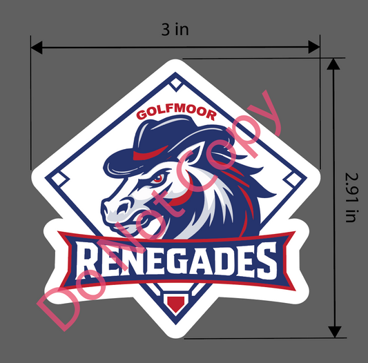Renegades UVDTF Sticker/Decal - Pack of 5