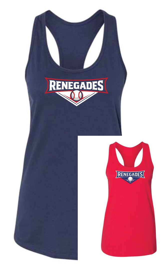 Renegades Logo Bella+Canvas Racer Tank - WOMEN'S FIT