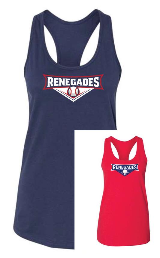 Renegades Logo Bella+Canvas Racer Tank - WOMEN'S FIT