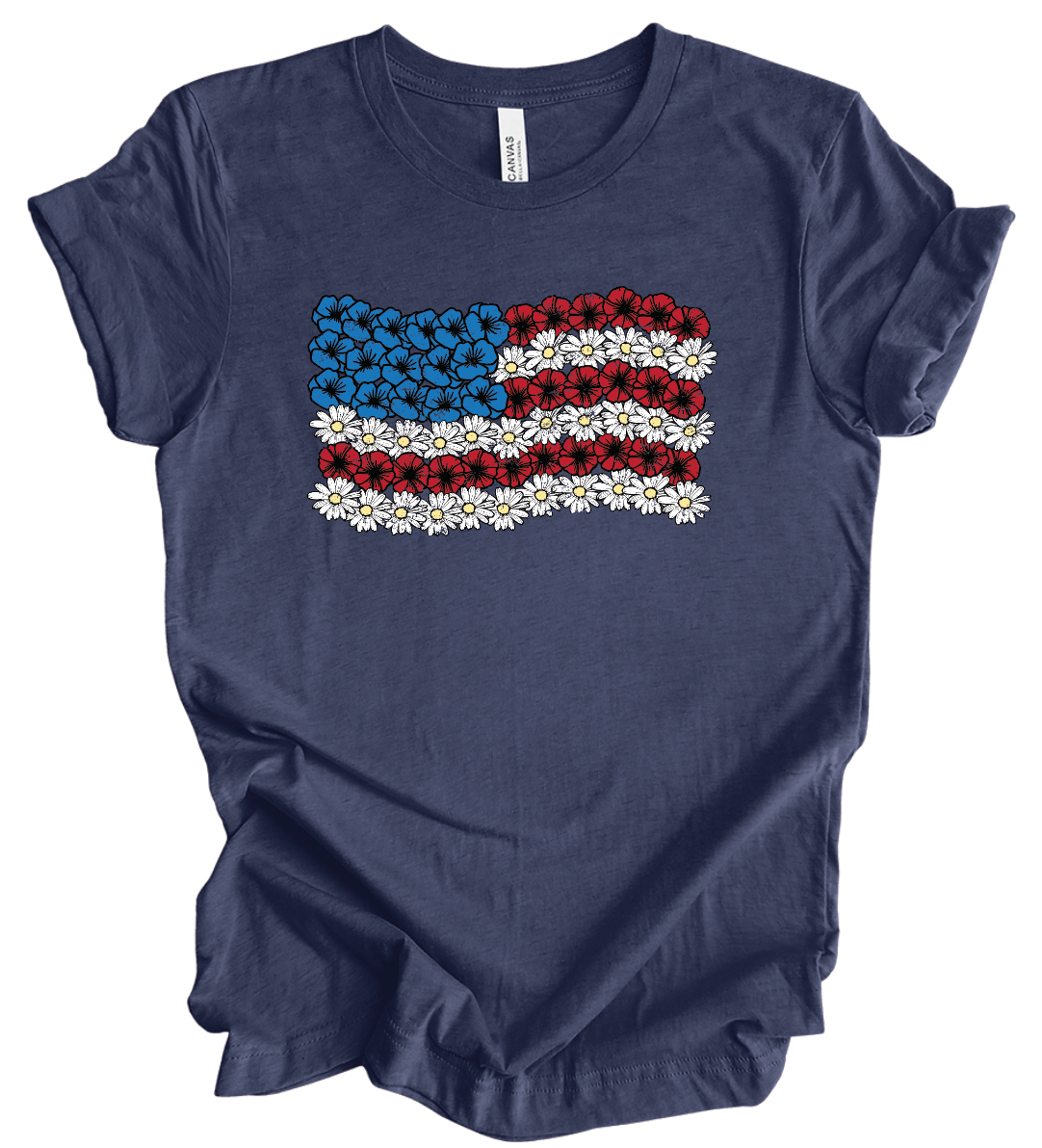 Flower USA Flag