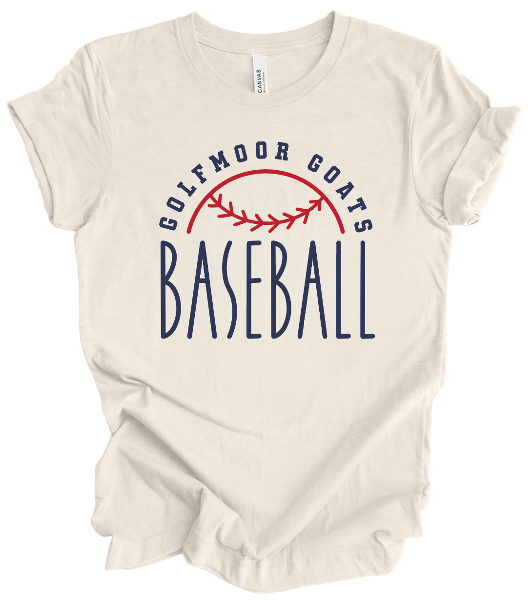 Goats Baseball Tall Letters