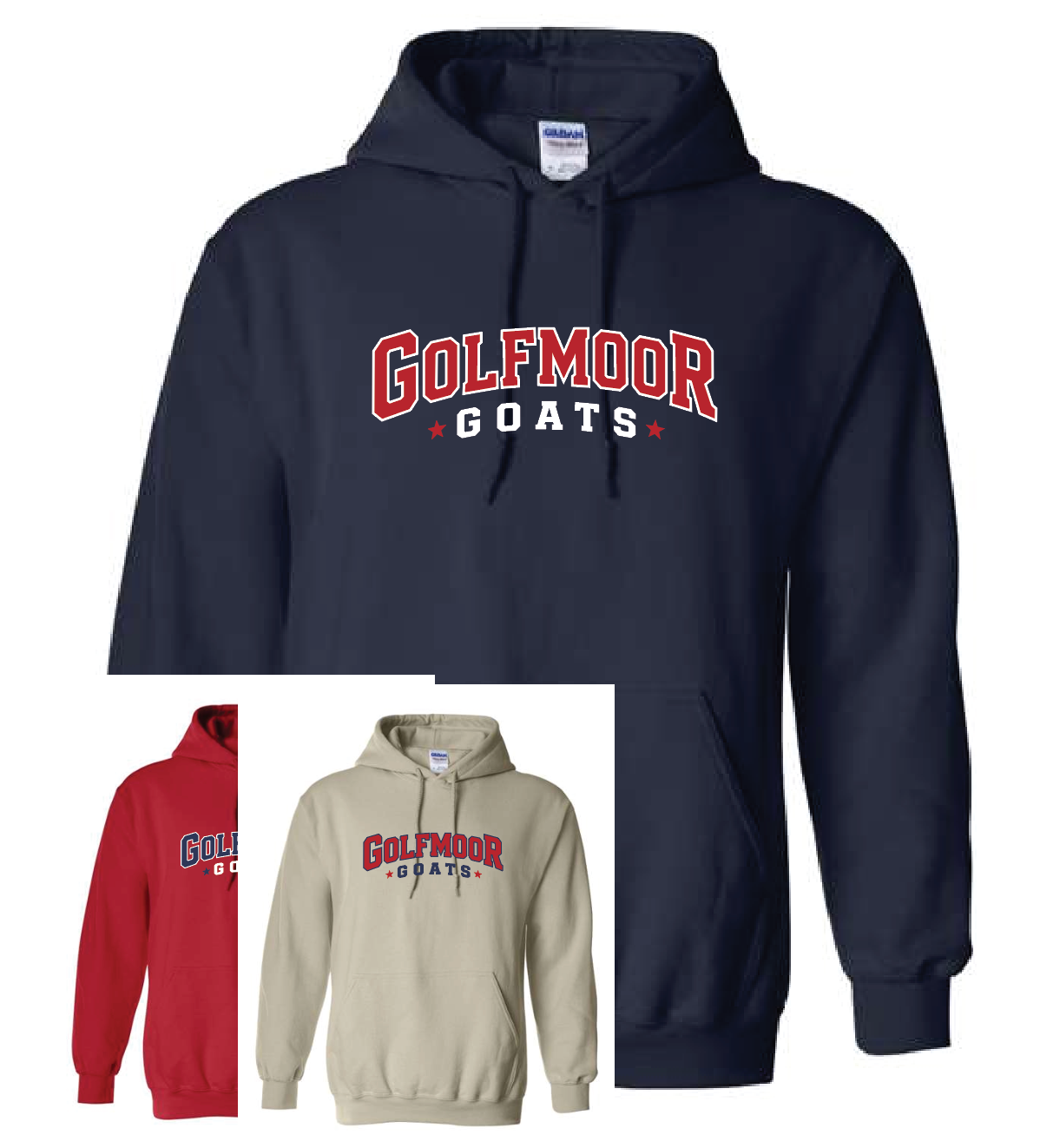 Goats Text Logo Hoodie