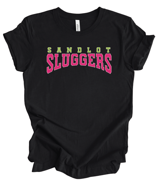 Sandlot Sluggers Text Logo T-Shirt