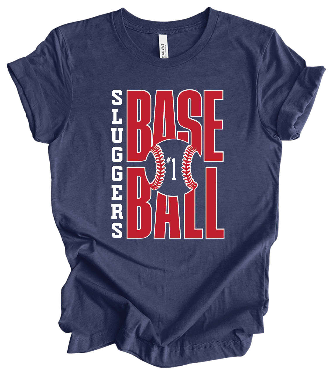 Sandlot Sluggers Baseball w/ Custom Number