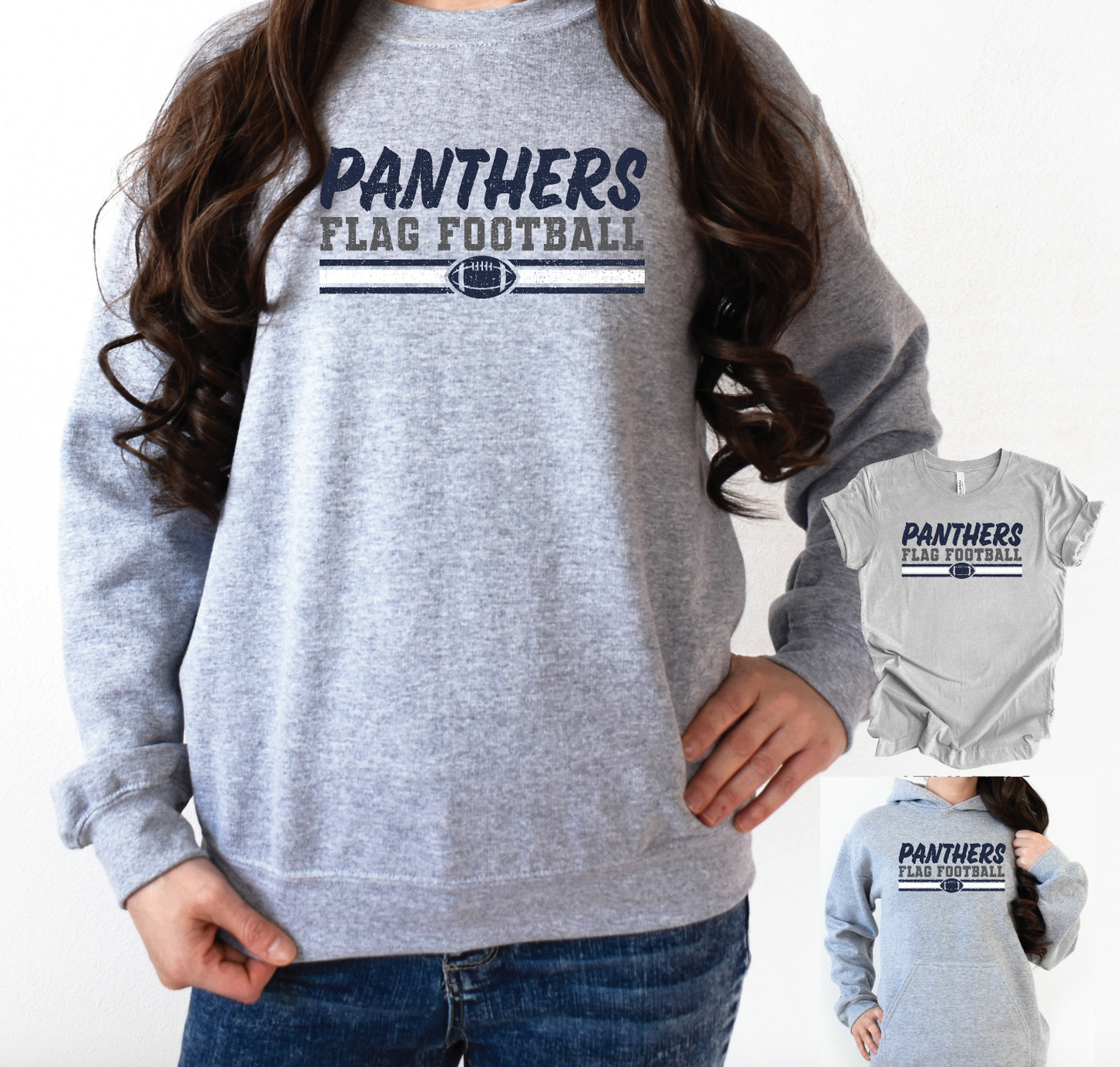Vintage Reitz Flag Football T-shirt - Crew - Hoodie