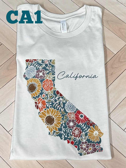 California Floral - Full Color