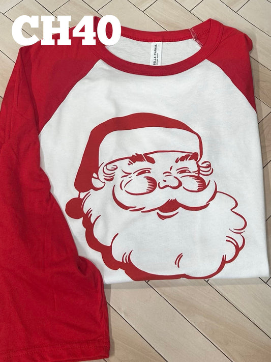 Classic Santa Raglan