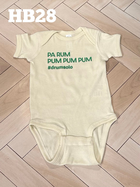 Pa Rum Pum Pum Pum Onesie
