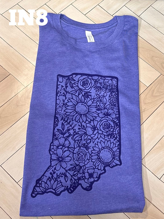 Indiana Floral Classic - Short Sleeve
